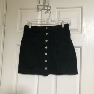 Black skirt